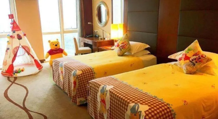 Bed in Hangzhou Merchant Marco Garden Hotel