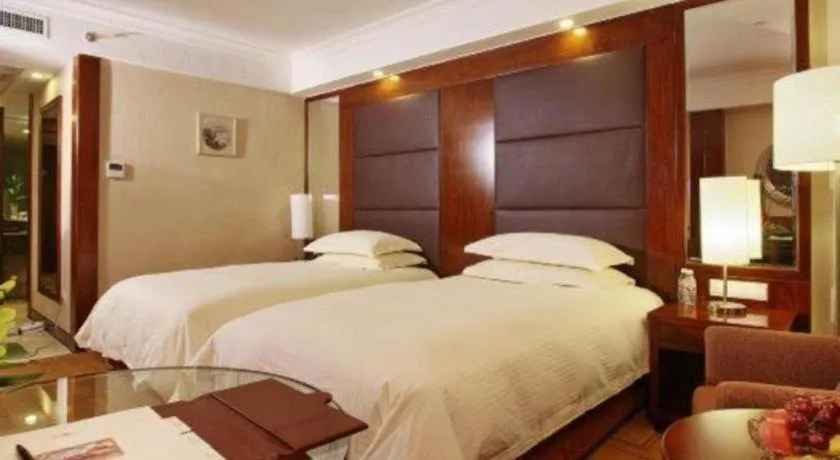 Bed in Hangzhou Merchant Marco Garden Hotel