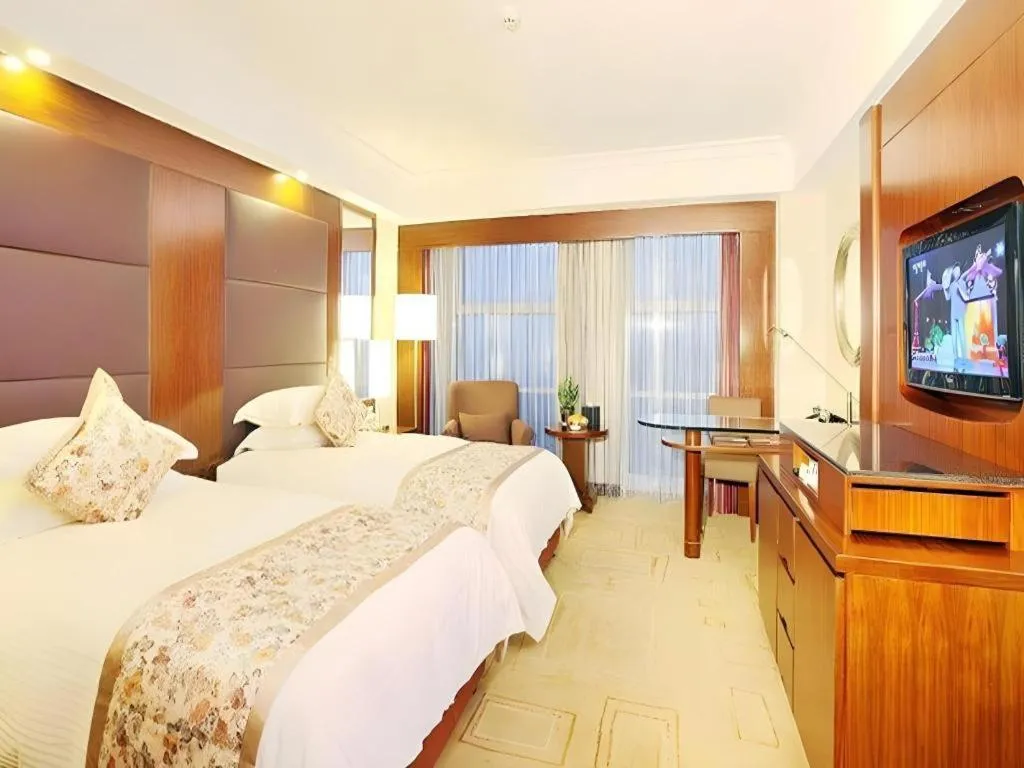 Bed in Hangzhou Merchant Marco Garden Hotel