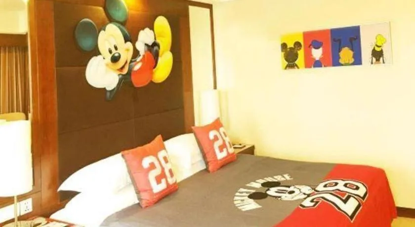 Bed in Hangzhou Merchant Marco Garden Hotel