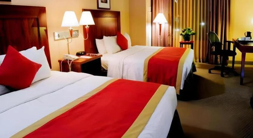 Bed in Cannery Casino and Hotel