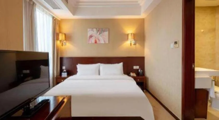 Bed in Ramada by Wyndham Wujiaochang Shanghai