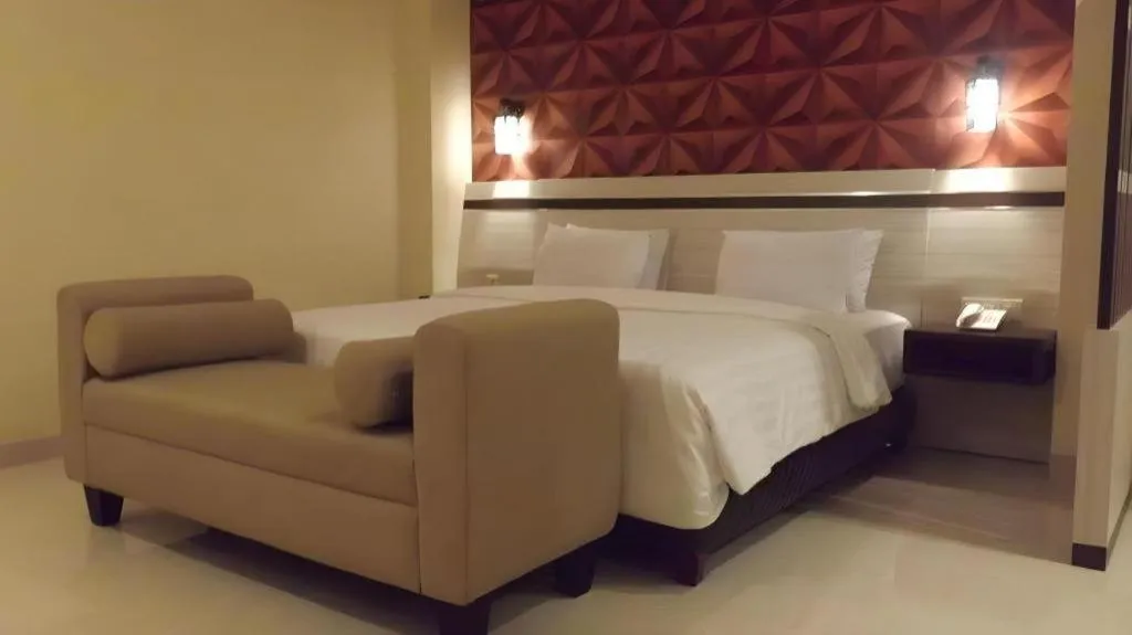 Bed in Puri Indah Hotel
