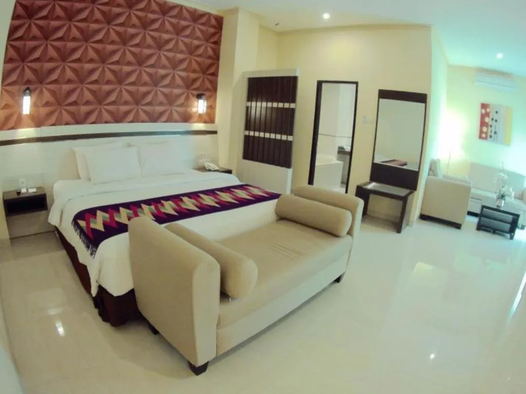 Bed in Puri Indah Hotel