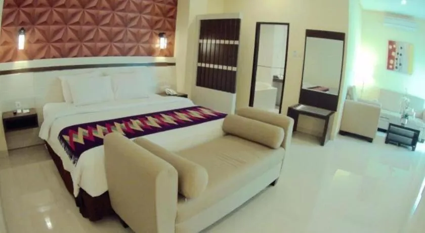 Bed in Puri Indah Hotel