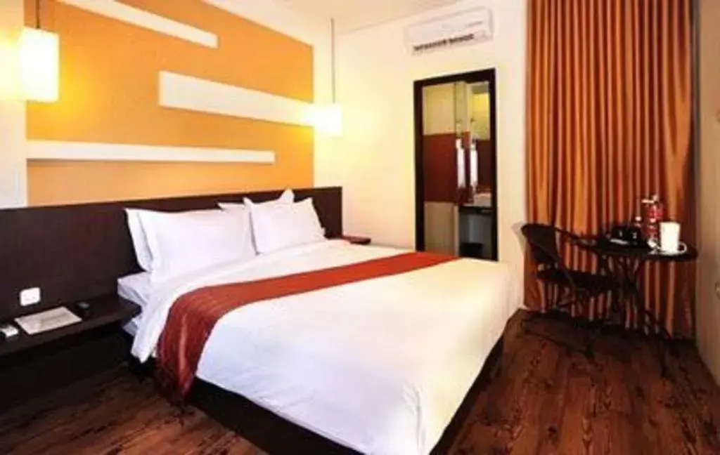 Bed in Savali Hotel Bed in Savali Hotel