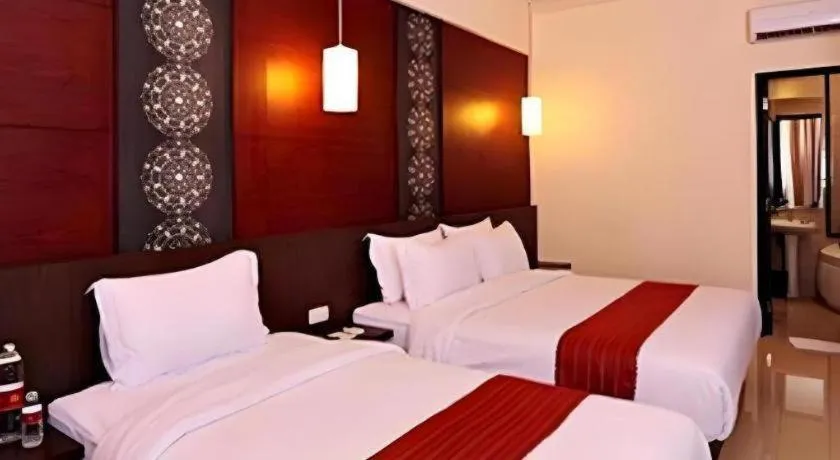 Bed in Savali Hotel