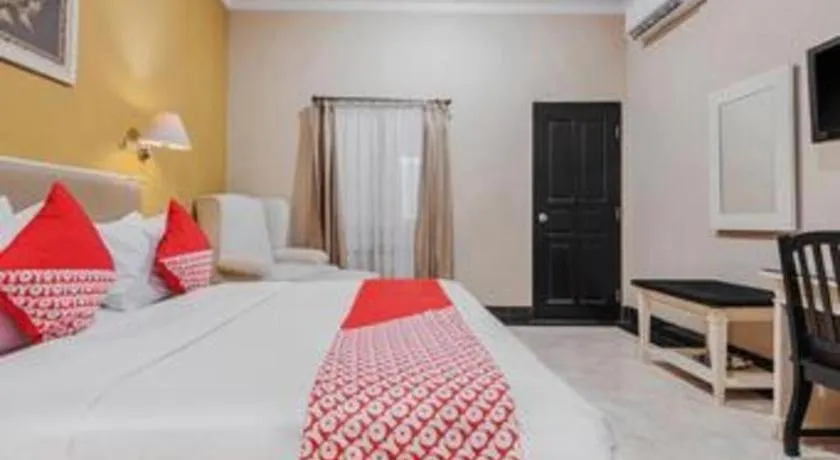 Bed in Sriwijaya Hotel