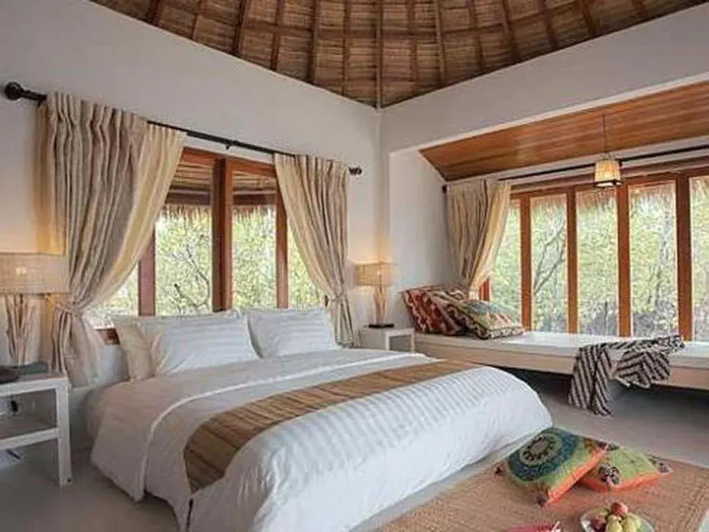 Bed in The Blue Sky Resort@ Koh Payam Bed in The Blue Sky Resort@ Koh Payam