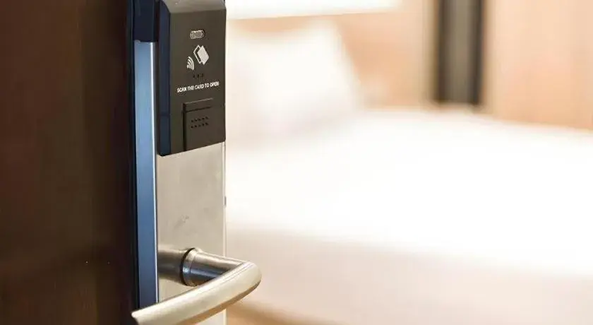 Bed in B2 Santitham Boutique & Budget Hotel Bed in B2 Santitham Boutique & Budget Hotel