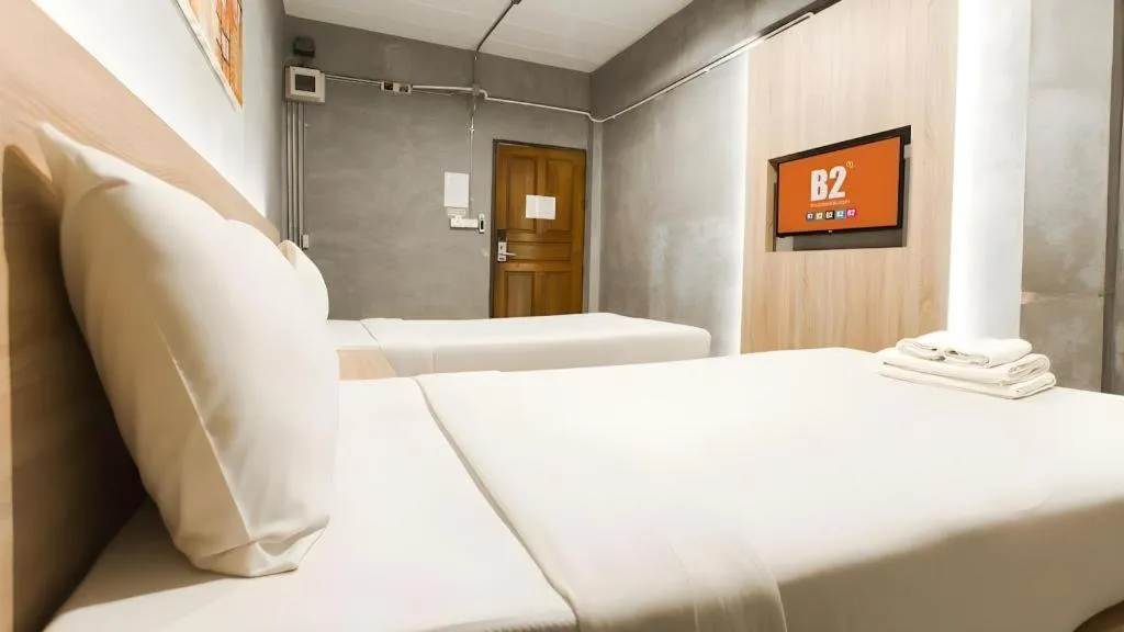 Bed in B2 Santitham Boutique & Budget Hotel