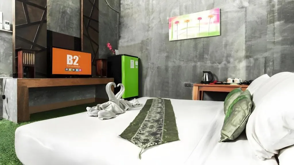 Bed in B2 Green Boutique and Budget Hotel