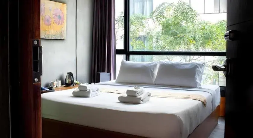 Bed in B2 Green Boutique and Budget Hotel Bed in B2 Green Boutique and Budget Hotel