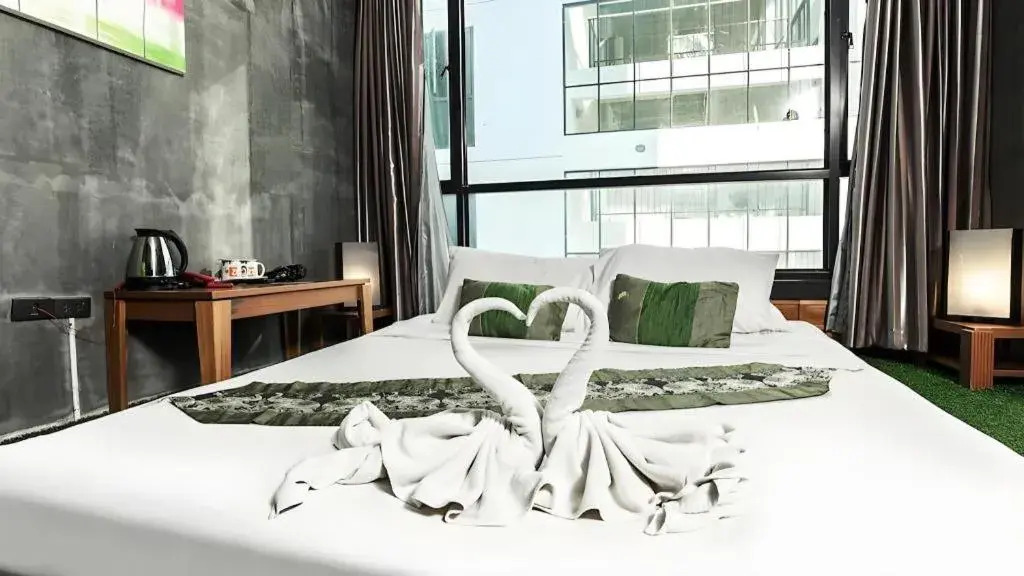 Bed in B2 Green Boutique and Budget Hotel Bed in B2 Green Boutique and Budget Hotel