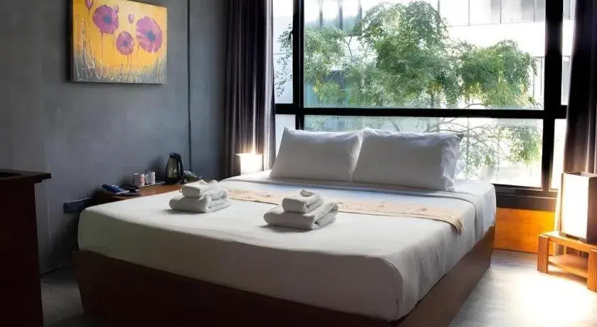 Bed in B2 Green Boutique and Budget Hotel Bed in B2 Green Boutique and Budget Hotel