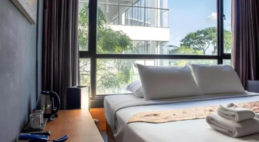 Bed in B2 Green Boutique and Budget Hotel