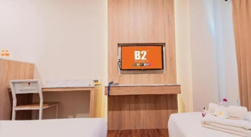 Bed in B2 Khamtieng Boutique & Budget Hotel