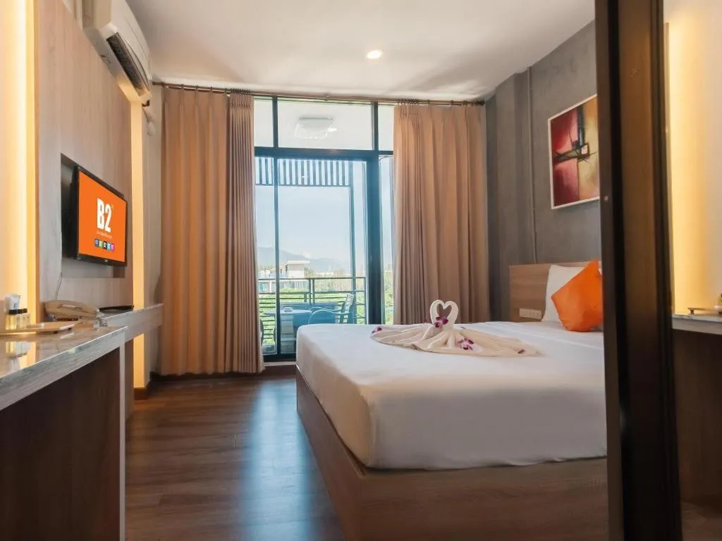 Bed in B2 Khamtieng Boutique & Budget Hotel