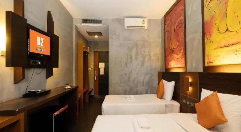 Bed in B2 Airport Boutique & Budget Hotel