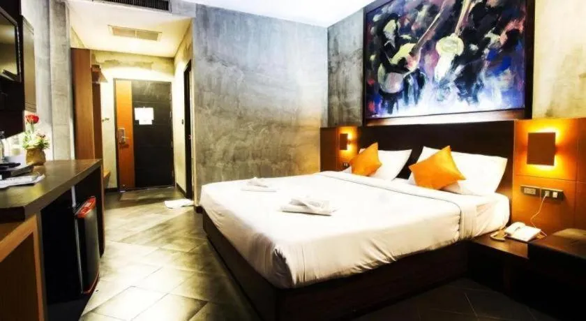 Bed in B2 Airport Boutique & Budget Hotel
