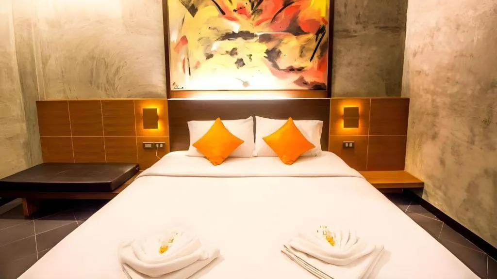 Bed in B2 Airport Boutique & Budget Hotel