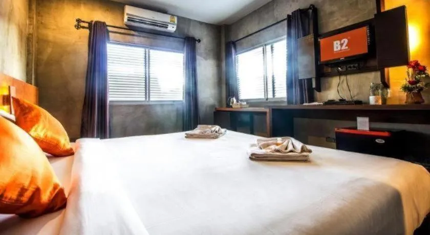 Bed in B2 Airport Boutique & Budget Hotel