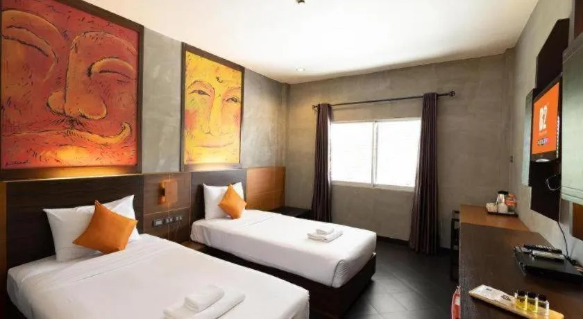 Bed in B2 Airport Boutique & Budget Hotel