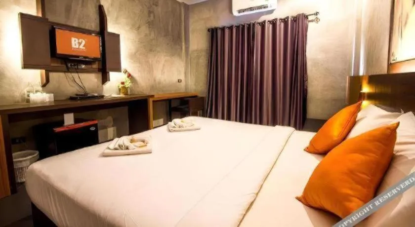 Bed in B2 Airport Boutique & Budget Hotel