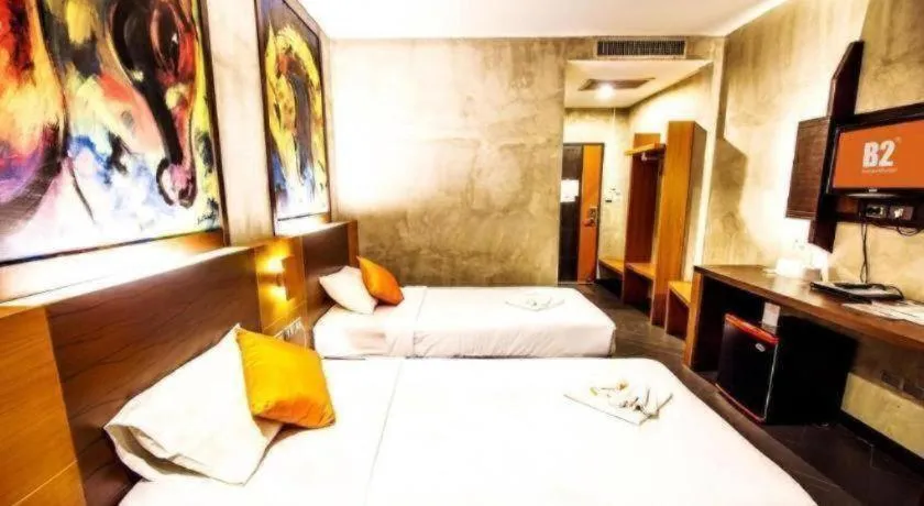 Bed in B2 Airport Boutique & Budget Hotel