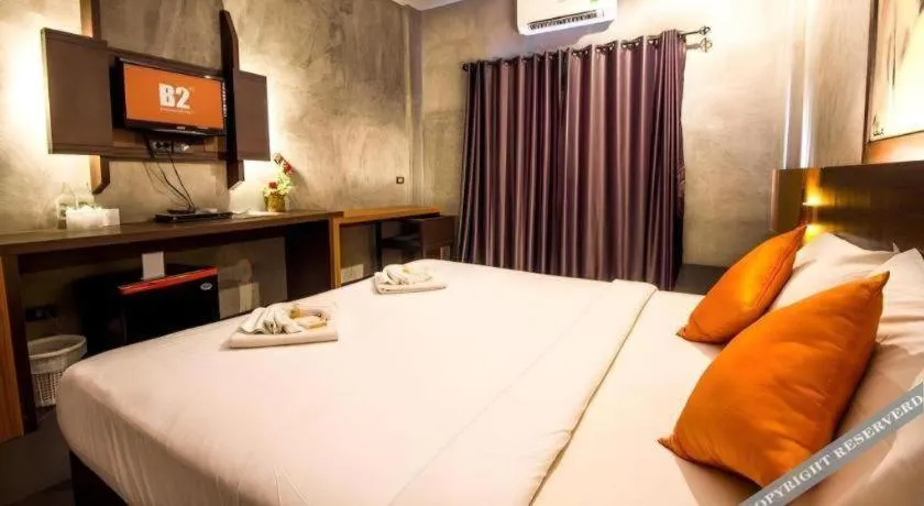 Bed in B2 Airport Boutique & Budget Hotel