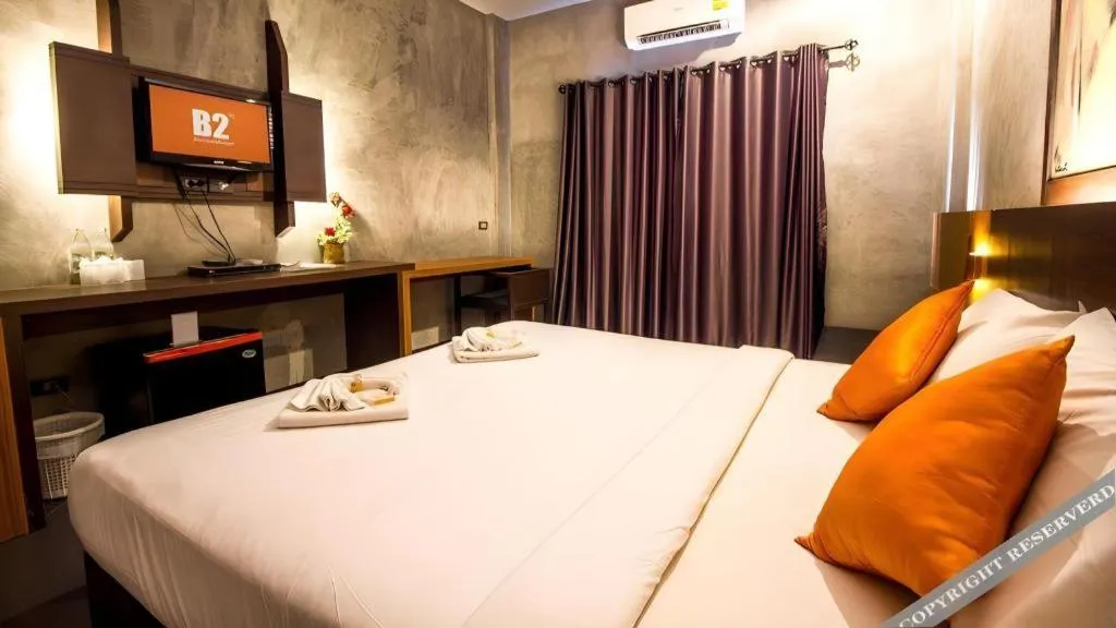 Bed in B2 Airport Boutique & Budget Hotel