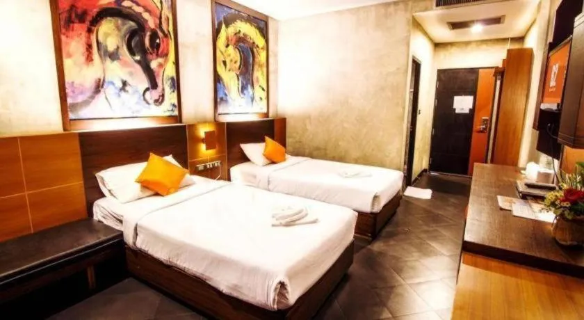 Bed in B2 Airport Boutique & Budget Hotel