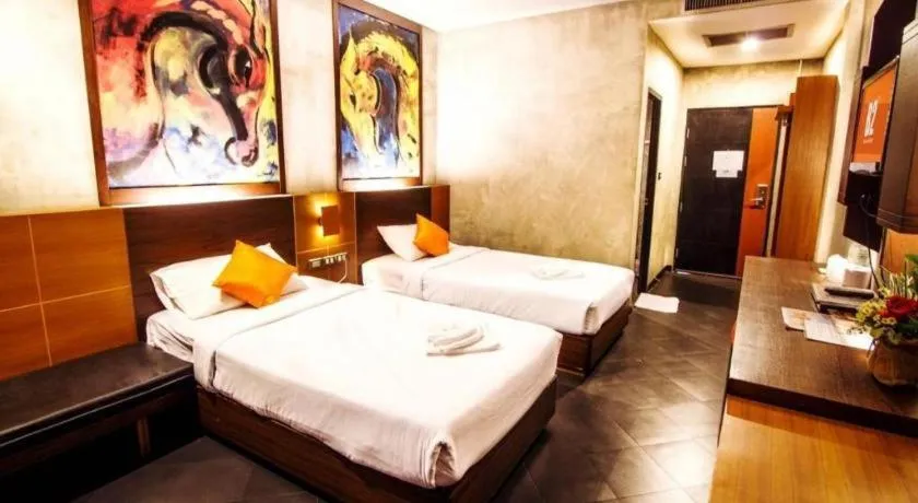 Bed in B2 Airport Boutique & Budget Hotel