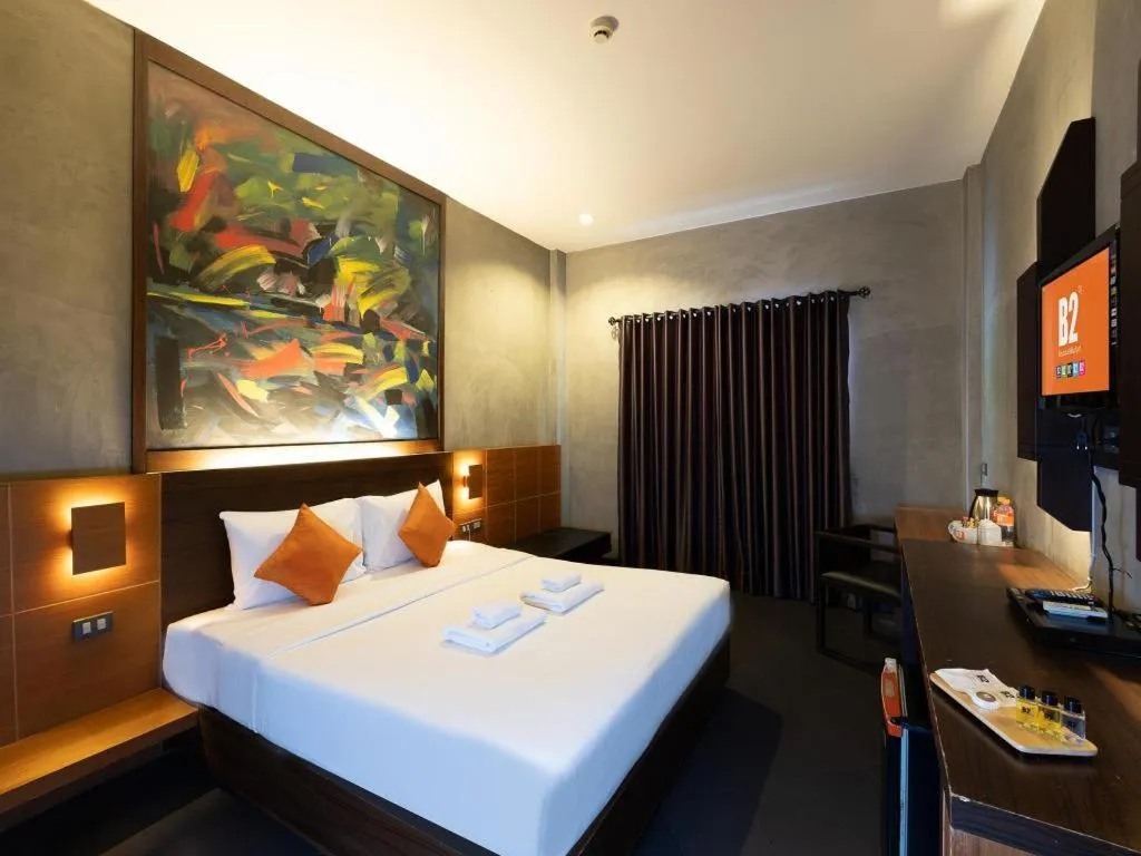 Bed in B2 Airport Boutique & Budget Hotel