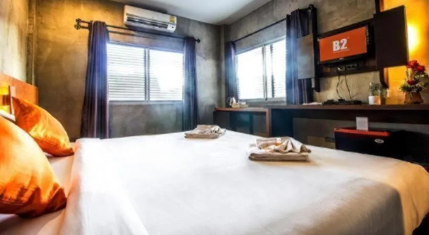 Bed in B2 Airport Boutique & Budget Hotel