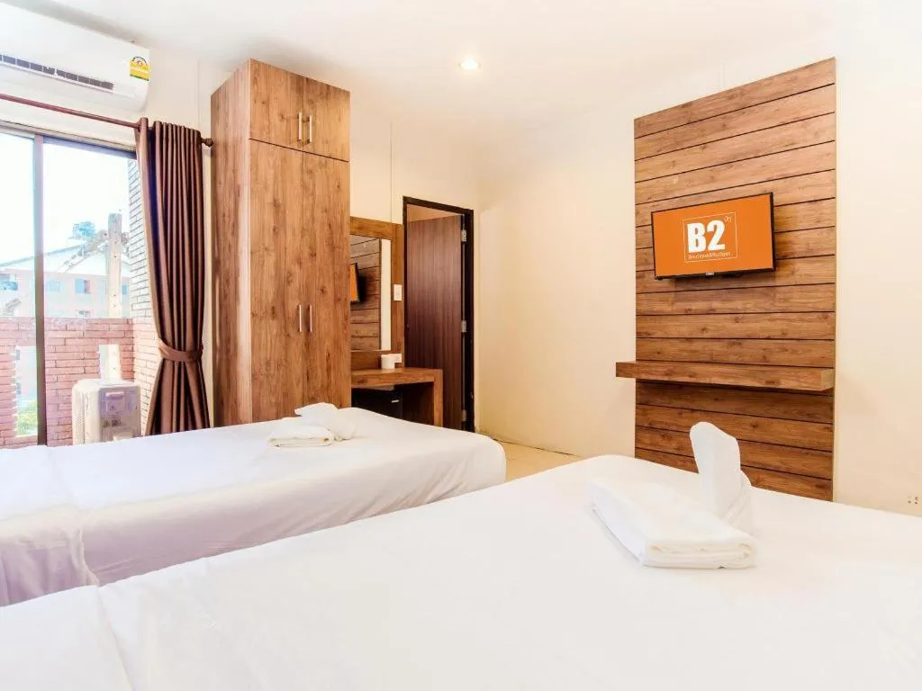 Bed in B2 Airport Boutique & Budget Hotel