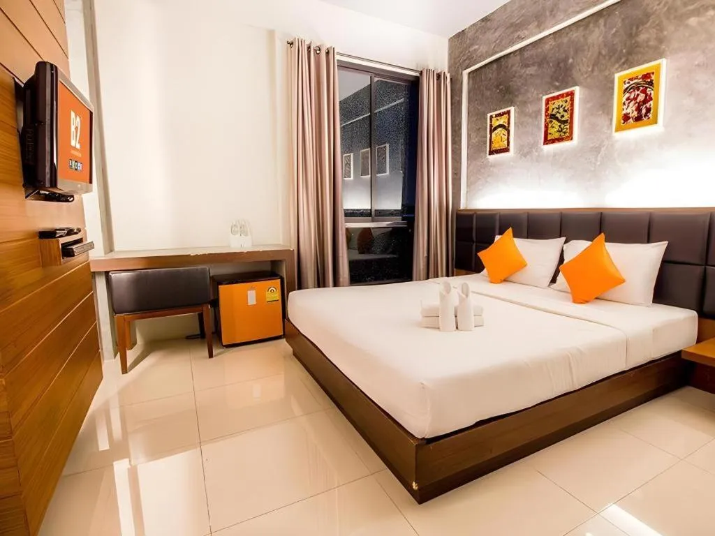 Bed in B2 Thippanate Boutique & Budget Hotel