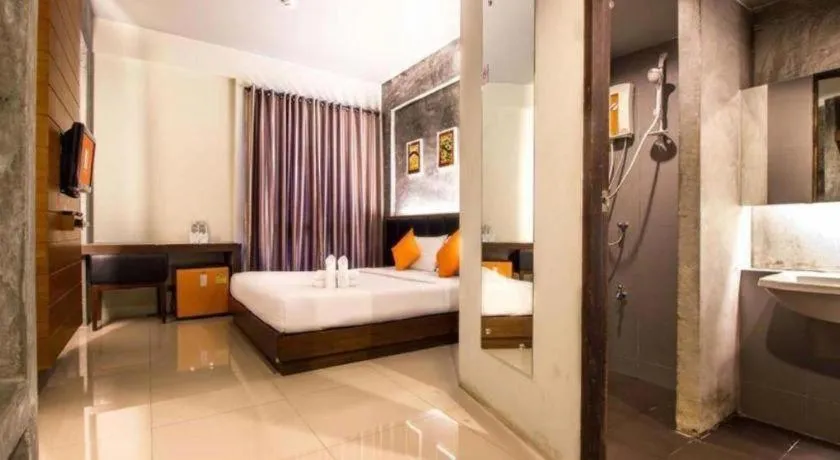 Bed in B2 Thippanate Boutique & Budget Hotel