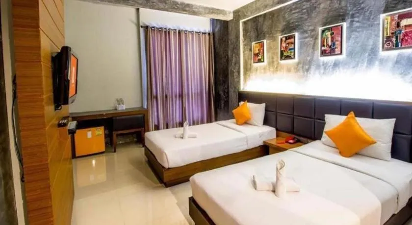 Bed in B2 Thippanate Boutique & Budget Hotel
