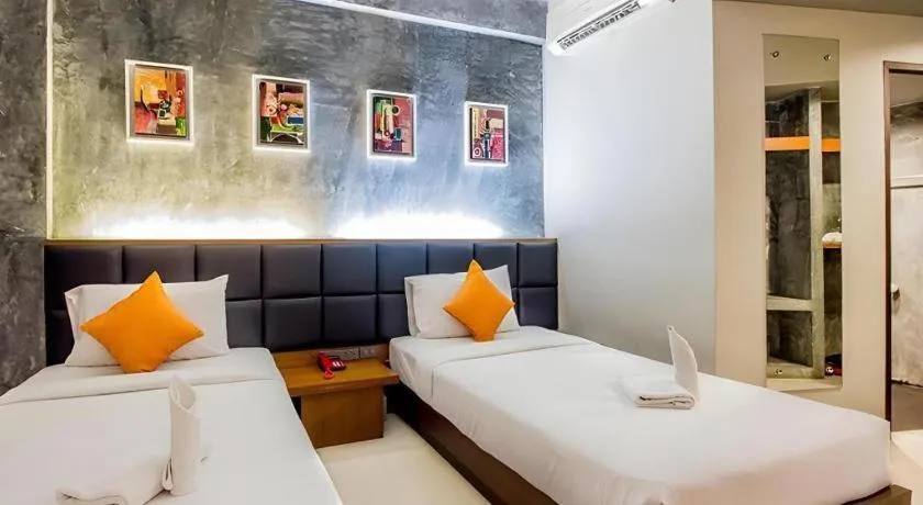Bed in B2 Thippanate Boutique & Budget Hotel