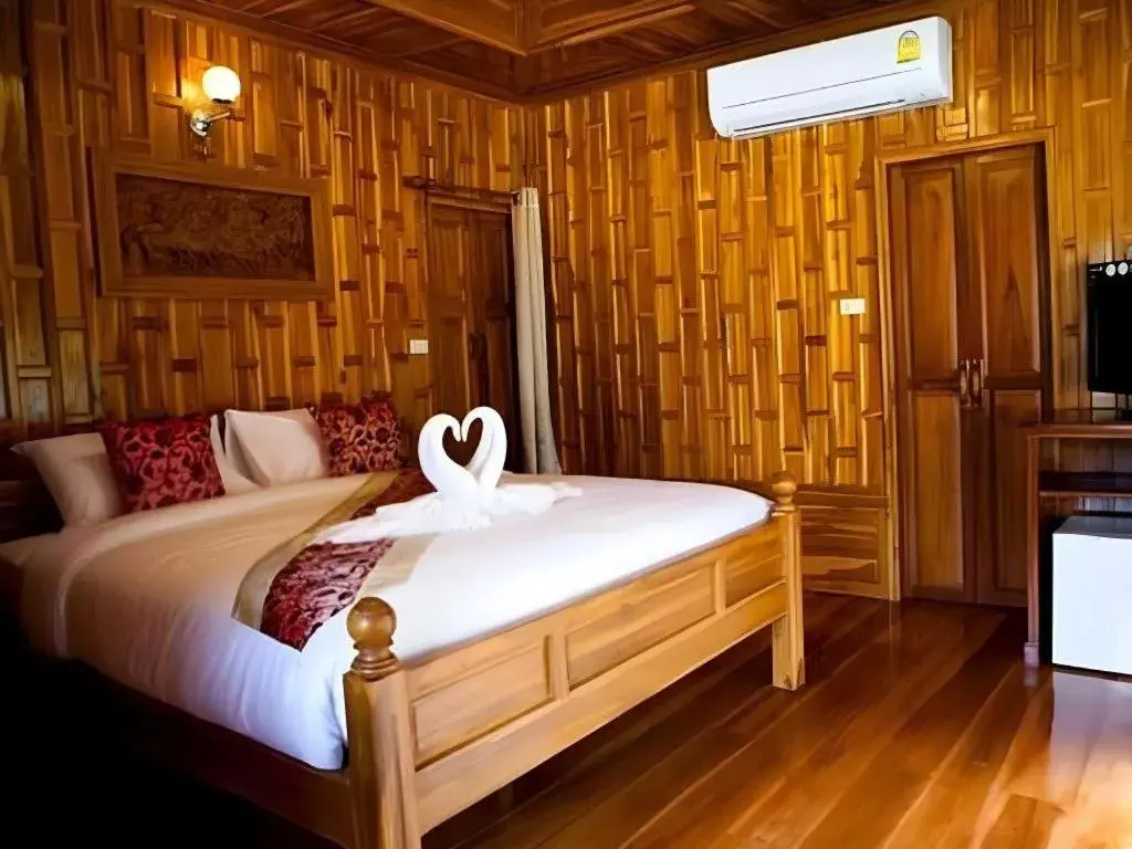 Bed in Srisawat Resort Bed in Srisawat Resort