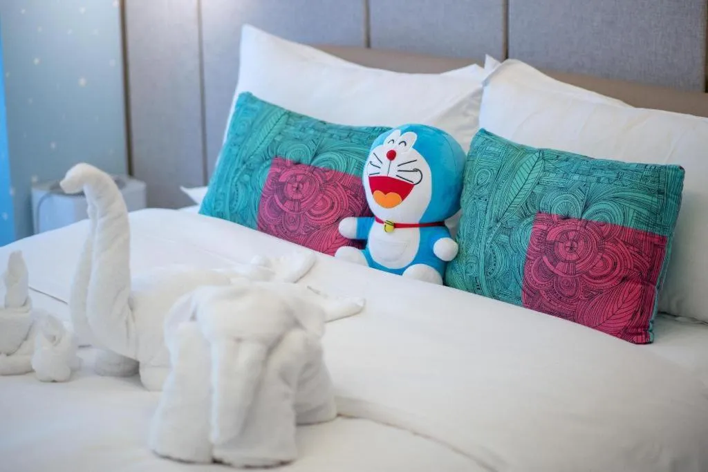 Bed in H-Hotel Riverside Chengdu