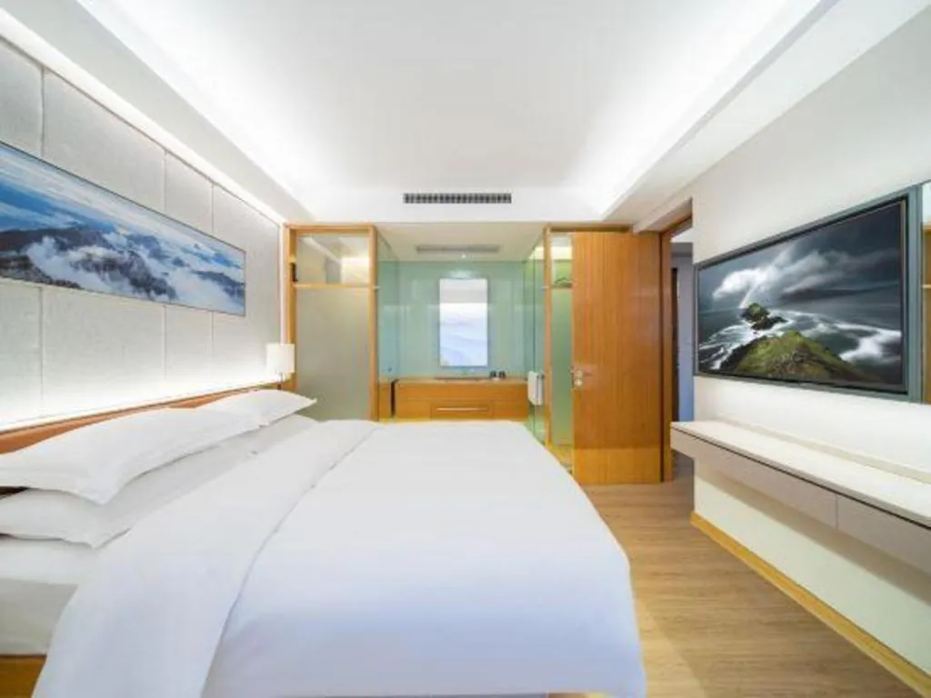 Bed in H-Hotel Riverside Chengdu