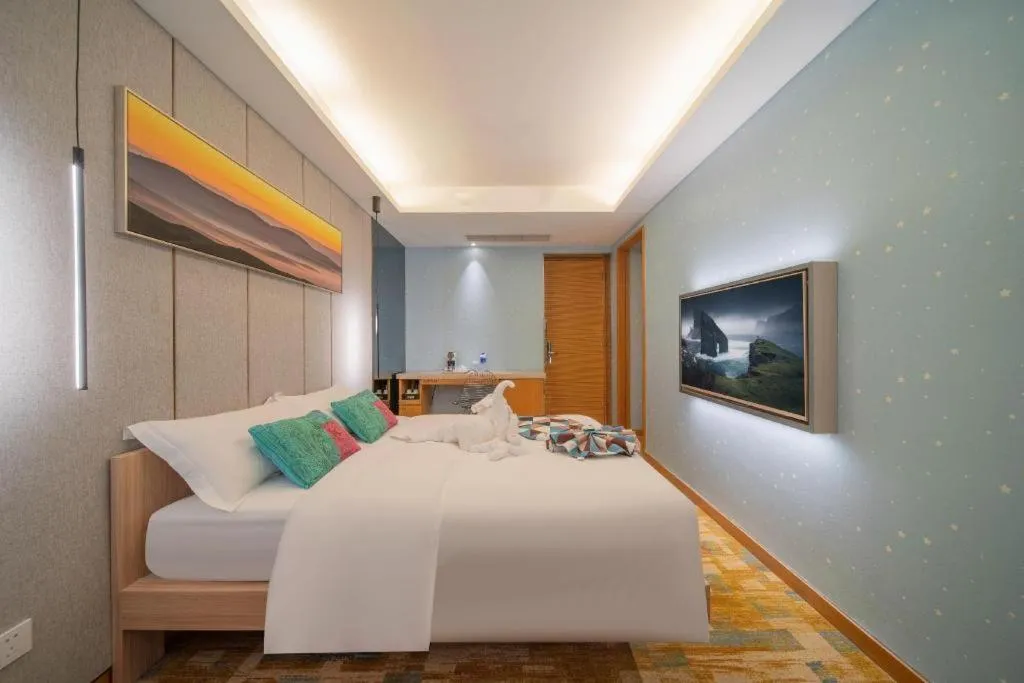 Bed in H-Hotel Riverside Chengdu