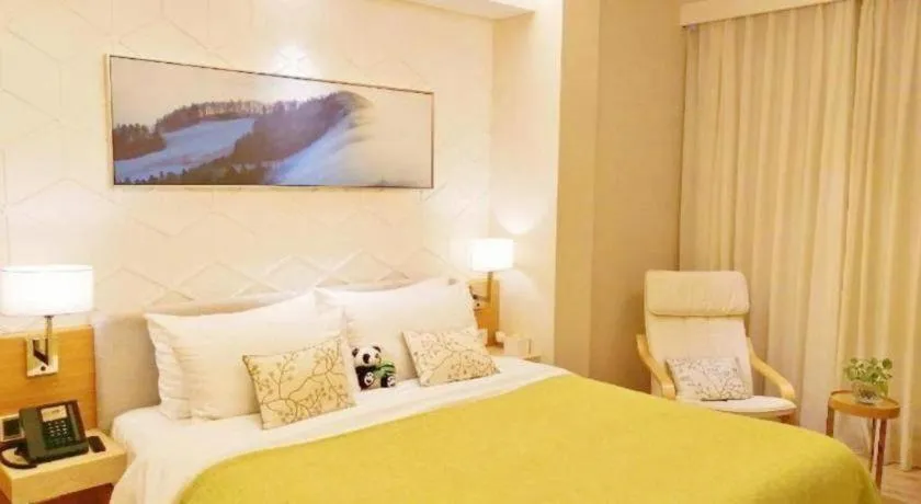 Bed in H-Hotel Riverside Chengdu