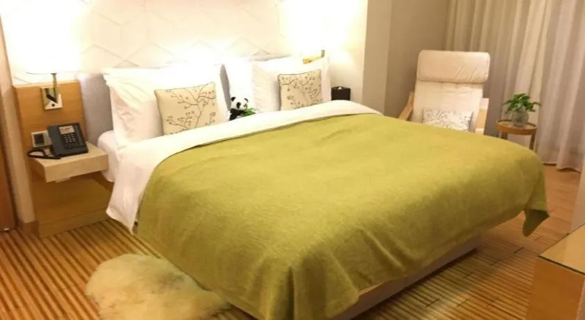 Bed in H-Hotel Riverside Chengdu