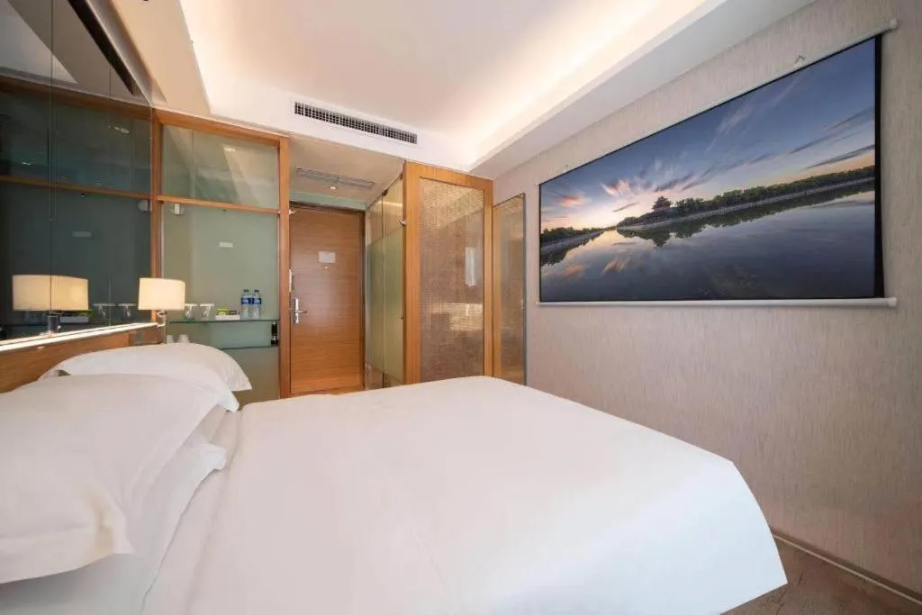 Bed in H-Hotel Riverside Chengdu