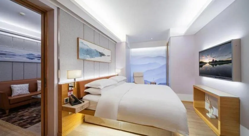 Bed in H-Hotel Riverside Chengdu