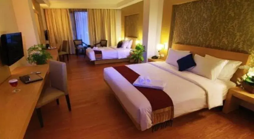 Bed in The Axana Hotel Bed in The Axana Hotel