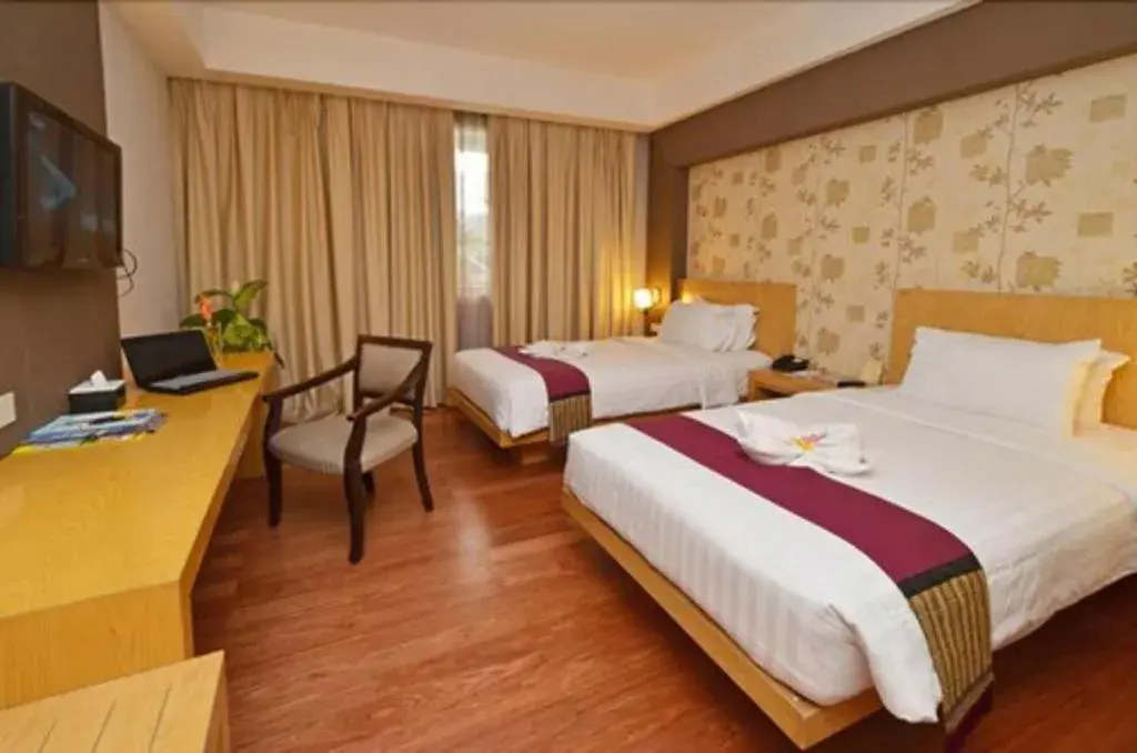 Bed in The Axana Hotel Bed in The Axana Hotel